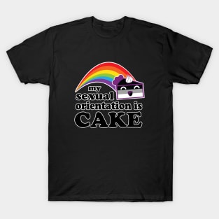 My Sexual Orientation Is Cake Asexual Pride T-Shirt